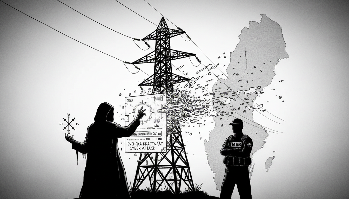 Swedish National Grid Investigates Major Hacker Attack