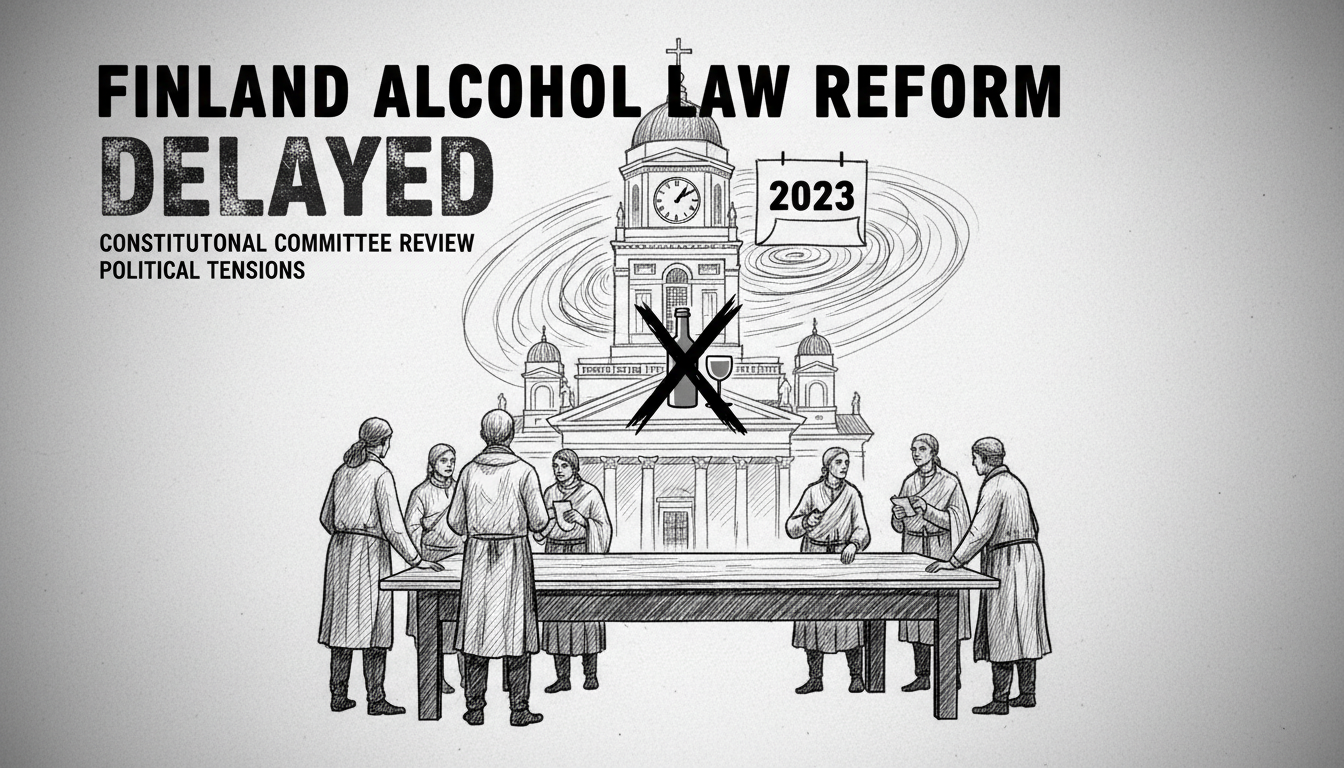 Finnish Alcohol Law Reform Delayed Amid Constitutional Committee Review