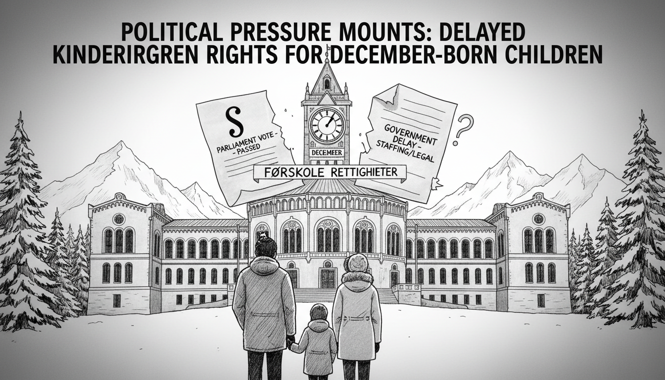 Political Pressure Mounts Over Delayed Kindergarten Rights for December-Born Children