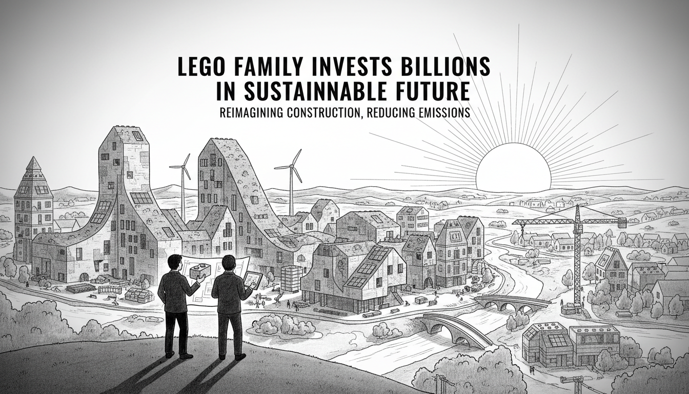 Lego Family Invests Billions in Sustainable Neighborhood Development