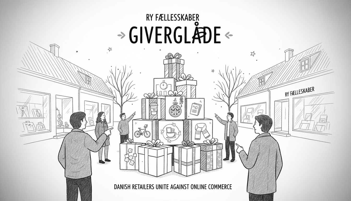 Danish Retailers Fight Online Shopping with Community Display