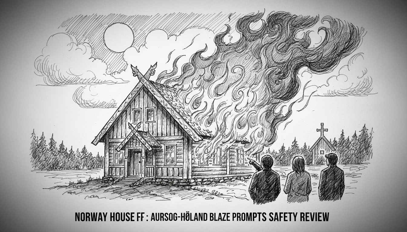 Norway House Fire: Aurskog-Høland Blaze Prompts Safety Review