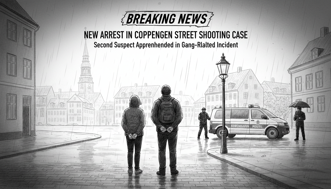New Arrest in Copenhagen Street Shooting Case
