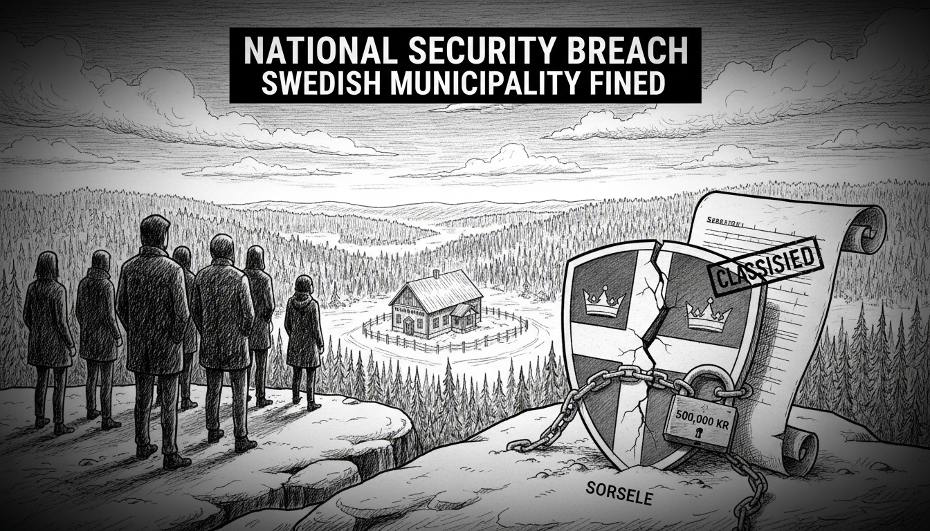 Swedish Municipality Fined for National Security Breach