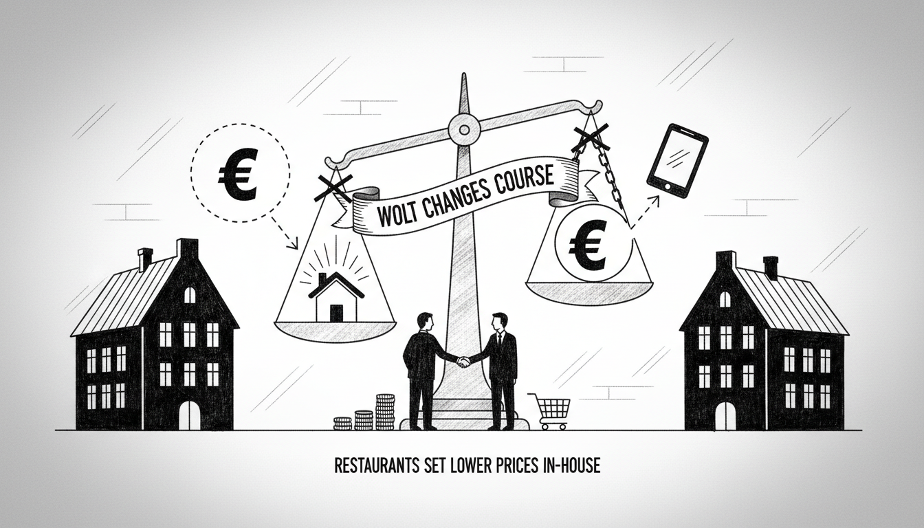 Wolt Changes Course: Restaurants Can Set Lower Prices In-House