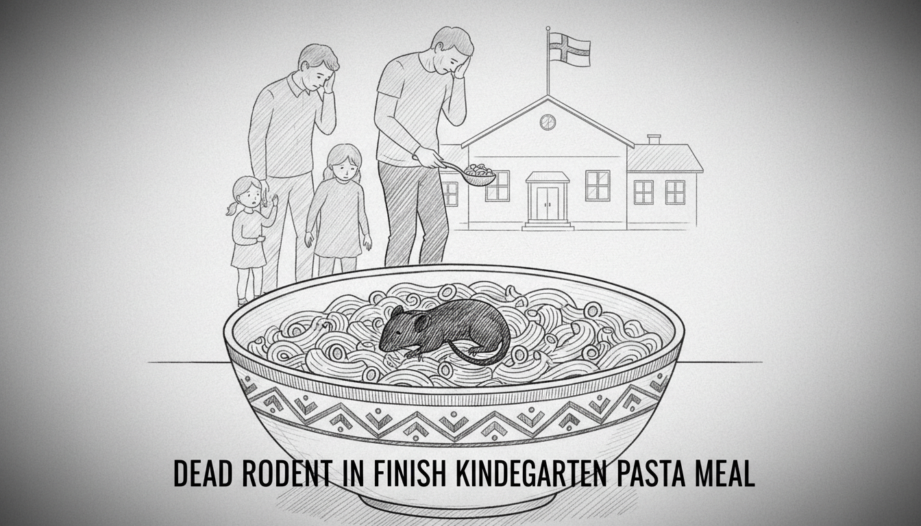 Dead Rodent Found in Finnish Kindergarten Pasta Meal