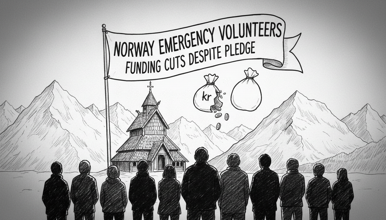 Norway cuts emergency volunteer funding despite earlier pledge