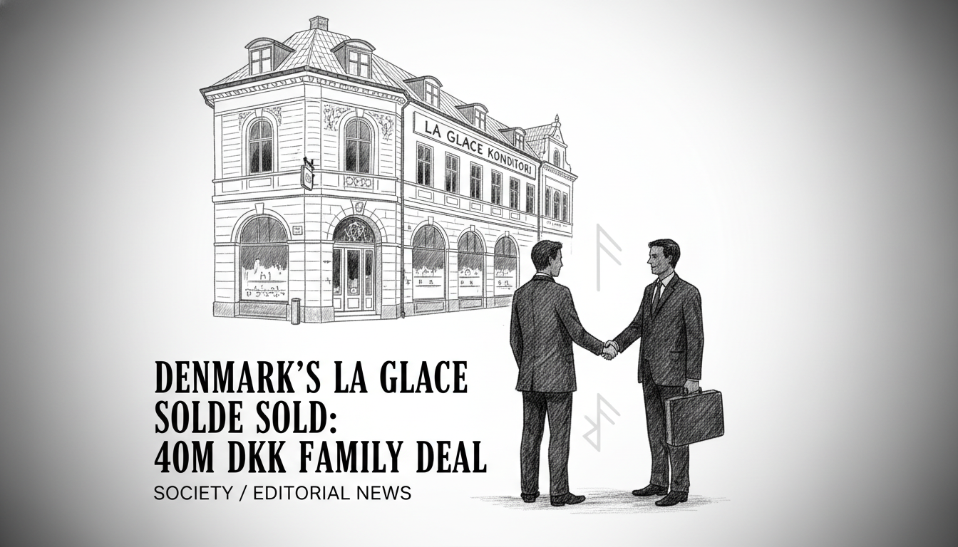 Denmark's Iconic La Glace Sold: 40M DKK Family Deal