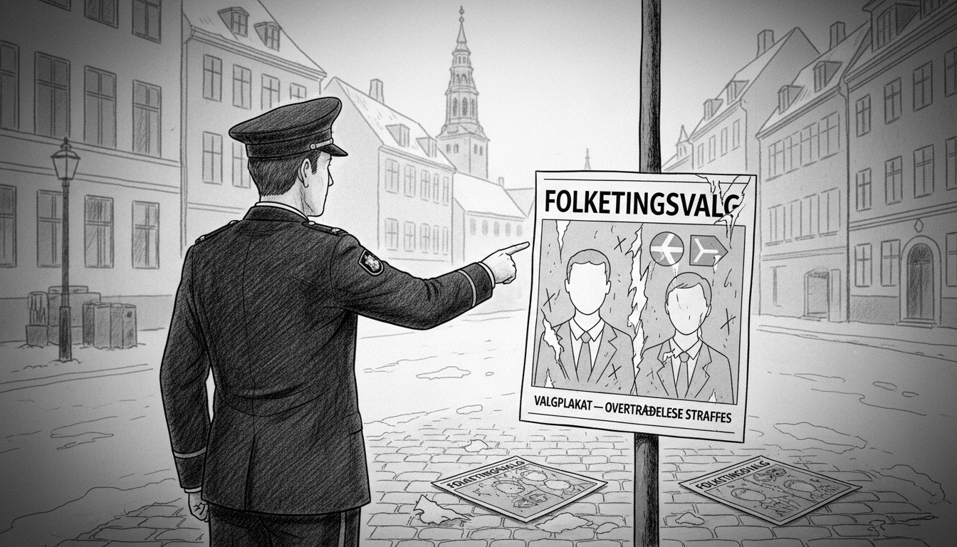 Police Threaten Prison for Vandalism of Election Posters