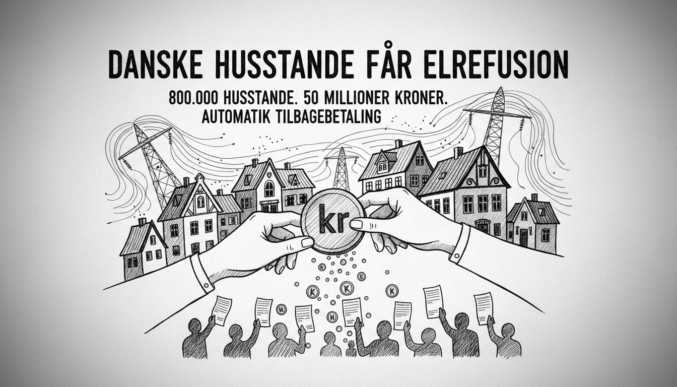 Danish Households Receive Electricity Bill Refunds
