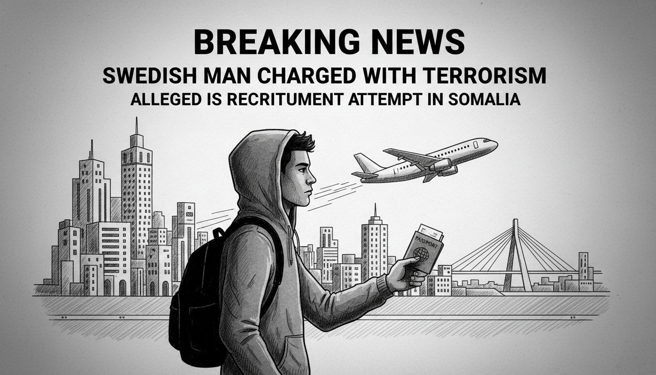 Swedish Man Charged with Terrorism After Alleged IS Recruitment Attempt