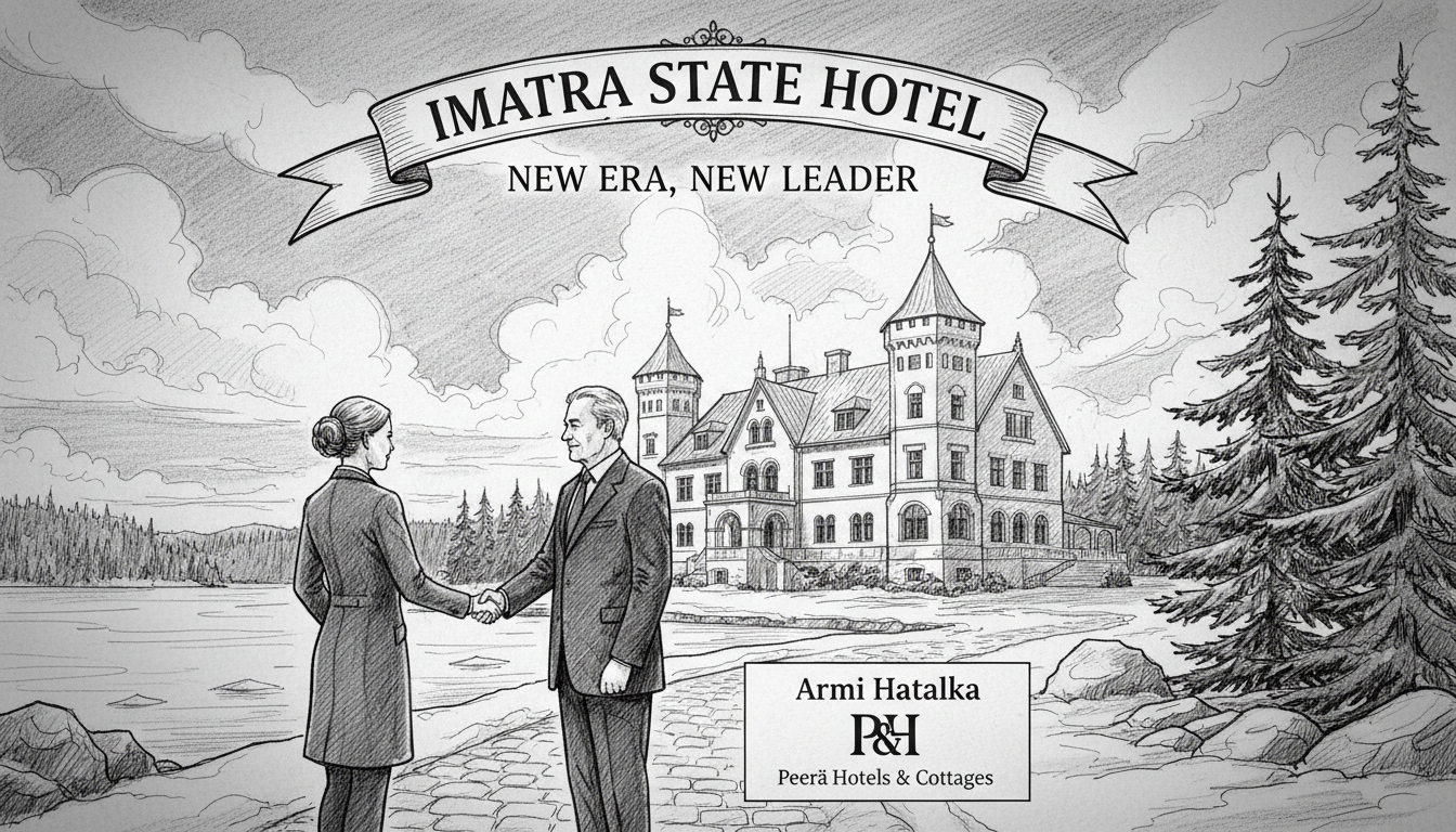 Historic Imatra State Hotel Appoints New Manager After Swift Ownership Transition