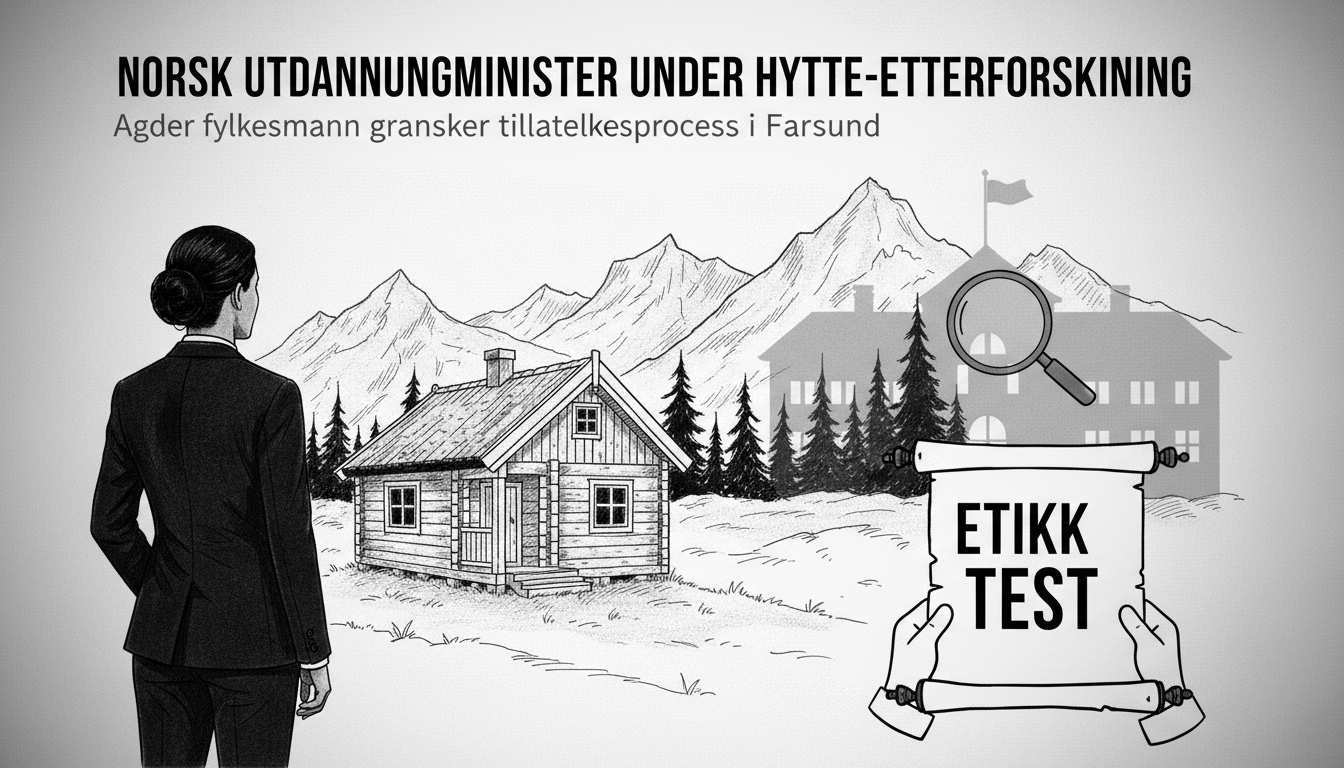 Norwegian Education Minister Faces Cabin Permit Investigation