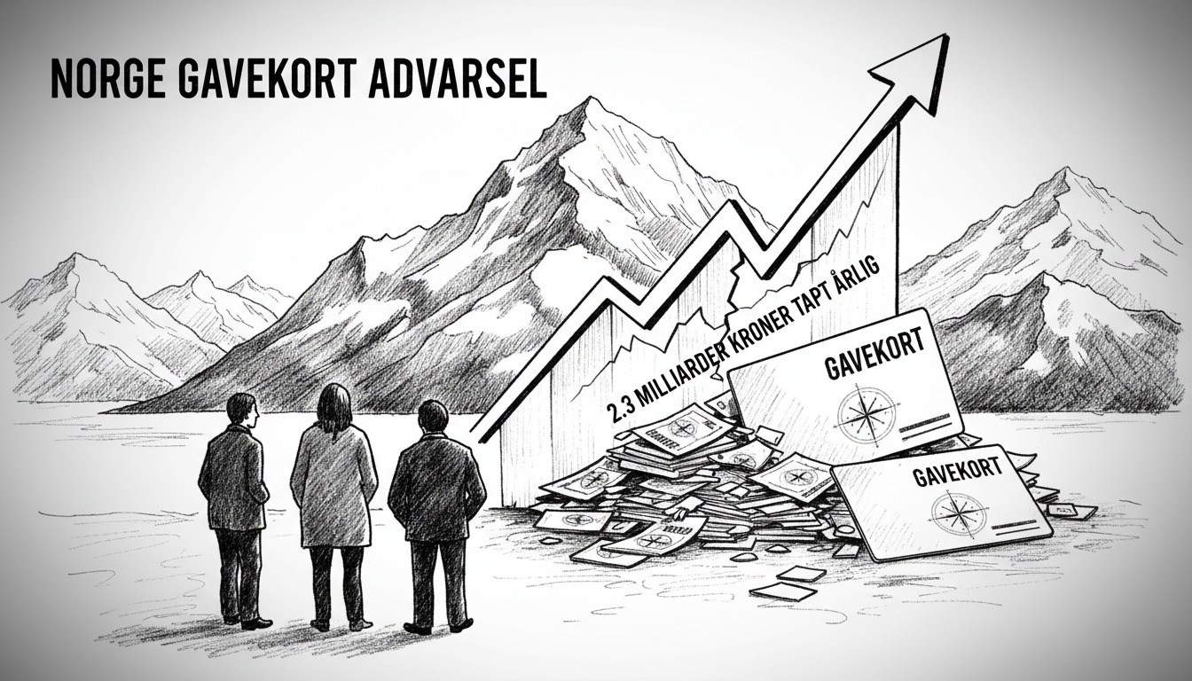 Norway Gift Card Warning: 2.3 Billion Kroner Lost Annually