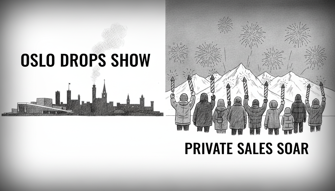 Norway's Fireworks Dilemma: Oslo Drops Show, Private Sales Soar