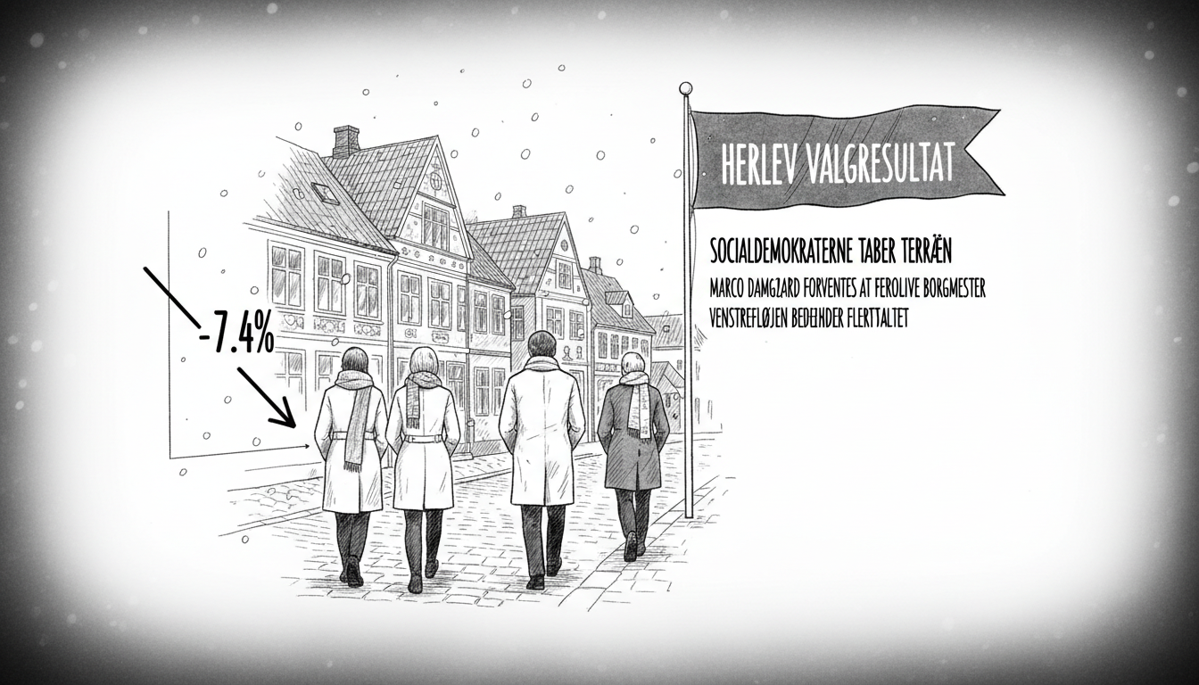 Social Democrats Lose Ground in Herlev After Mayor's Departure