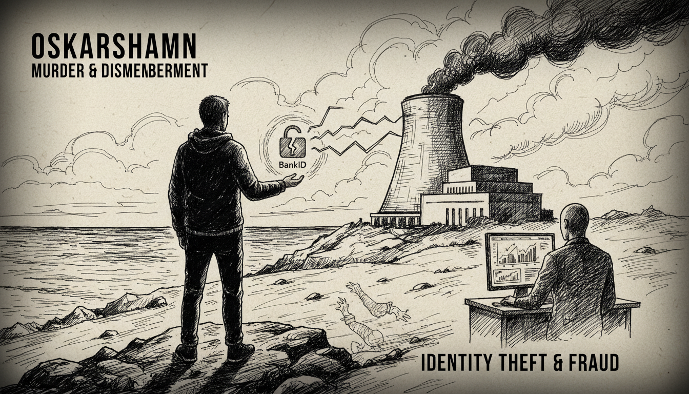 Man Charged with Murder and Dismemberment of Colleague in Oskarshamn