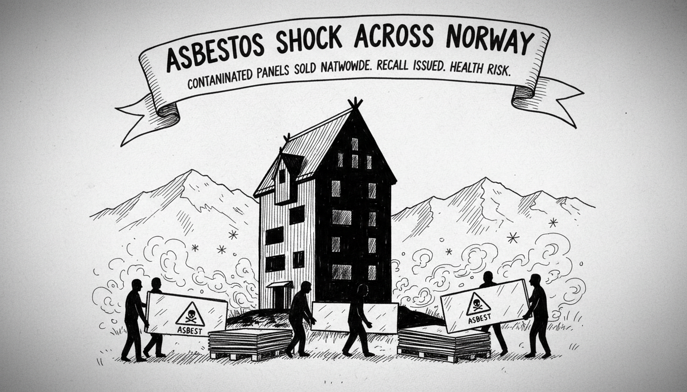 Asbestos Found in Building Panels Sold Across Norway