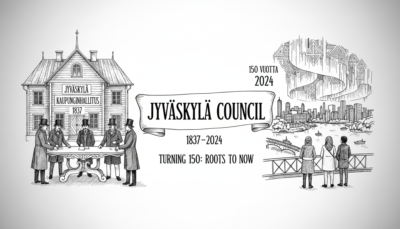 Finland's Jyväskylä Council Turns 150: 1837 Roots to 2024