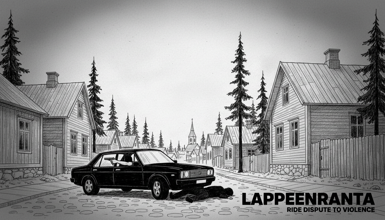 Man runs over victim with car then shoots him with air pistol in Lappeenranta