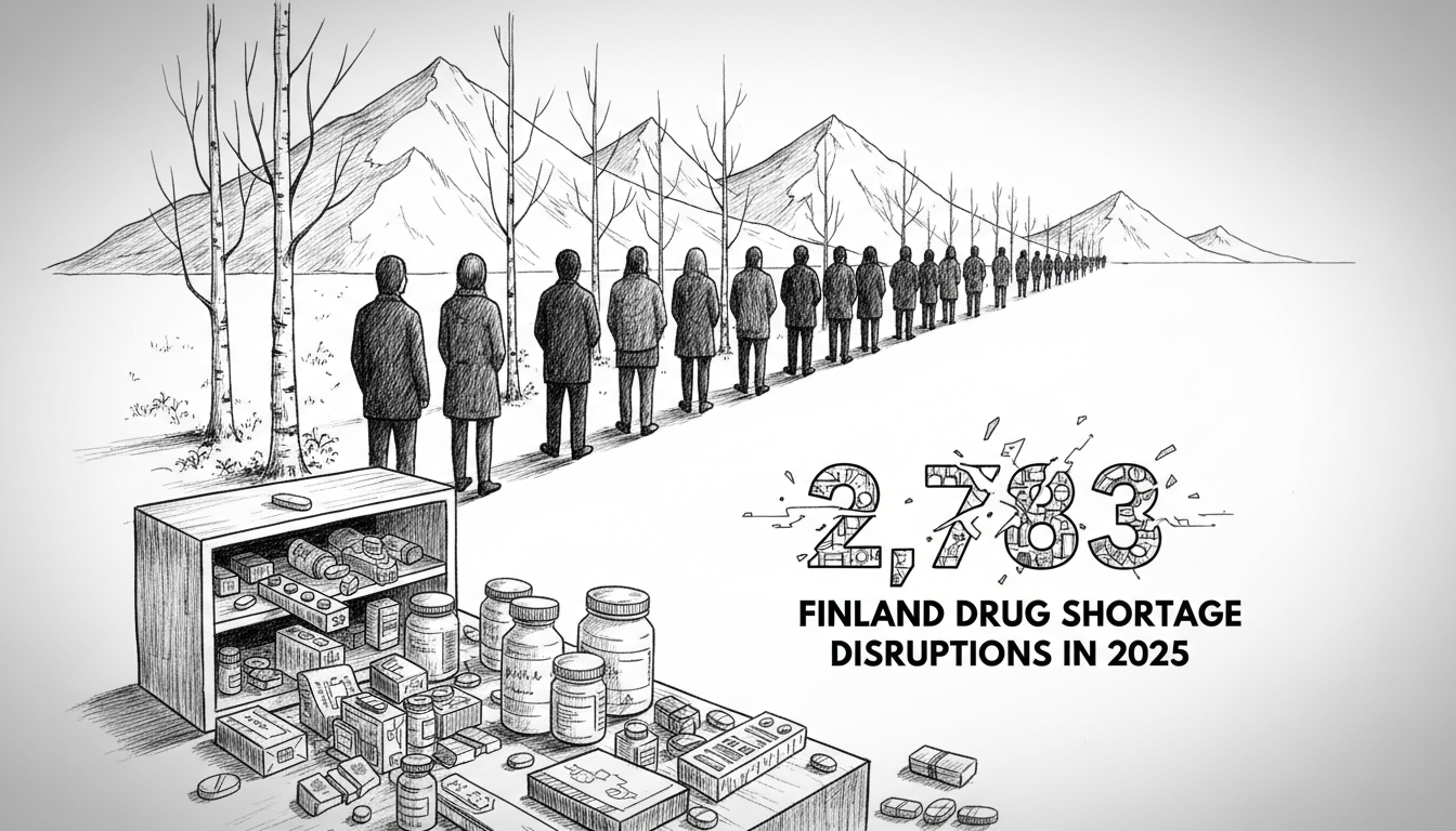 Finland Drug Shortage: 2,783 Disruptions in 2025
