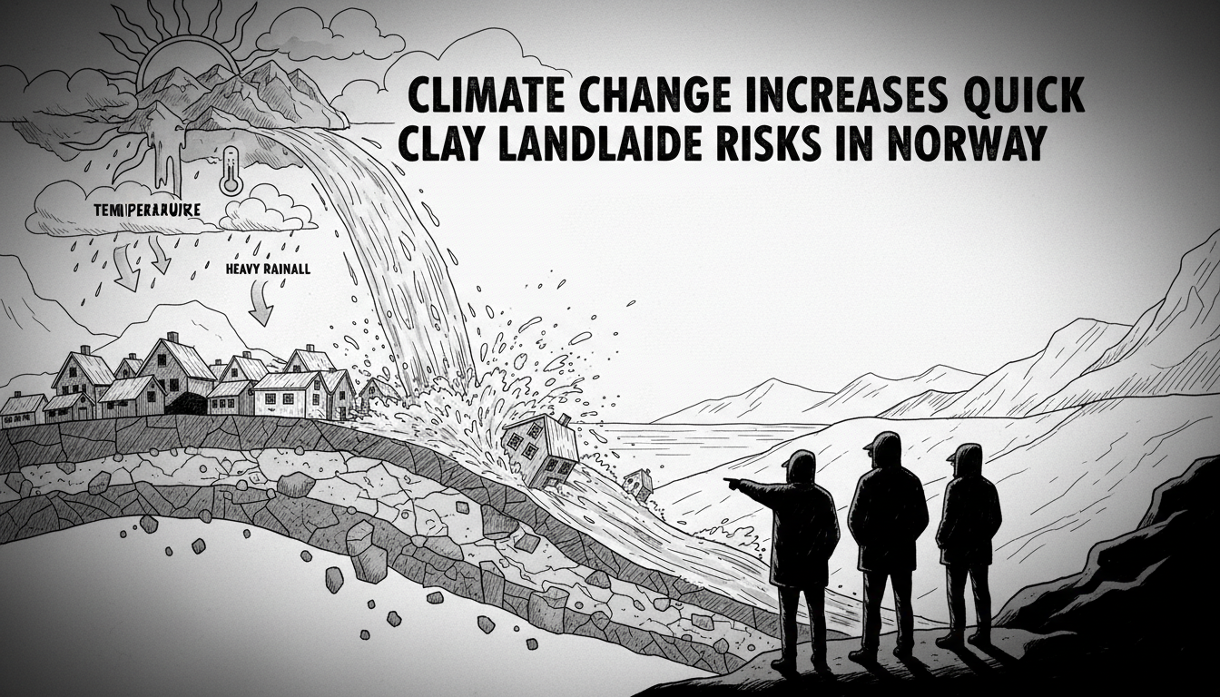 Climate Change Increases Quick Clay Landslide Risks in Norway