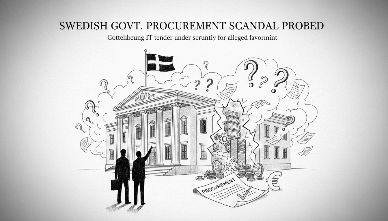 Swedish Government Faces Procurement Scandal Investigation