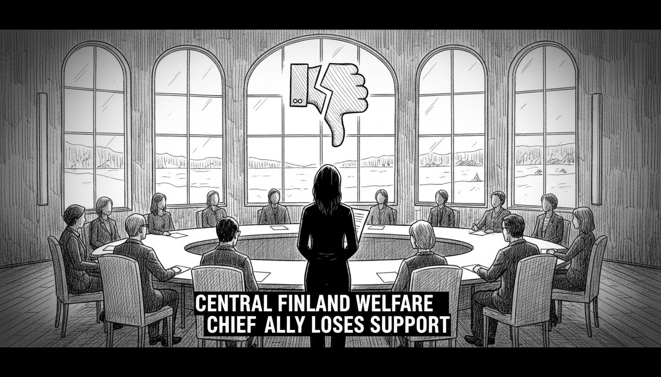 Key Ally of Central Finland Welfare Chief Loses Support