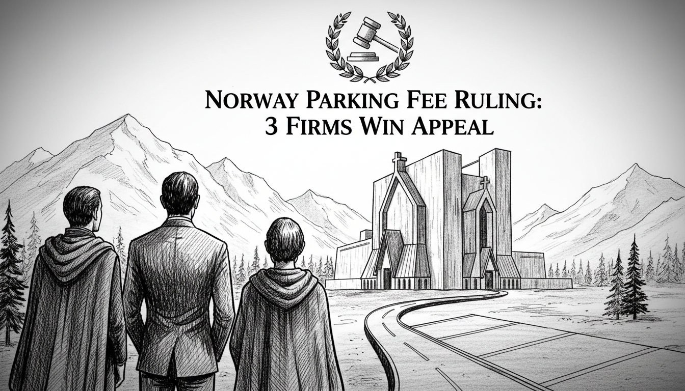 Norway Parking Fee Ruling: 3 Firms Win Appeal