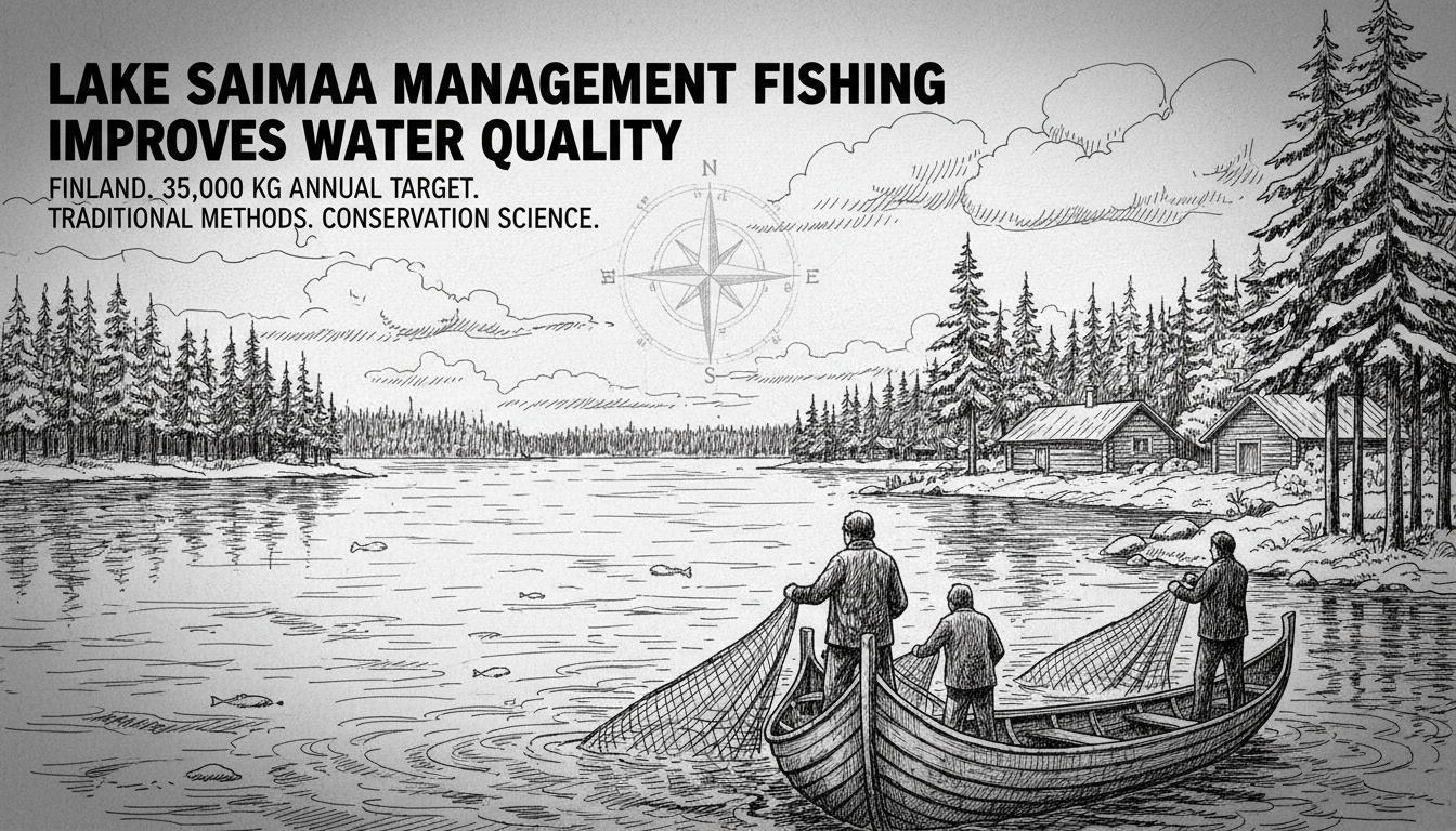 Lake Saimaa Management Fishing Aims to Improve Water Quality