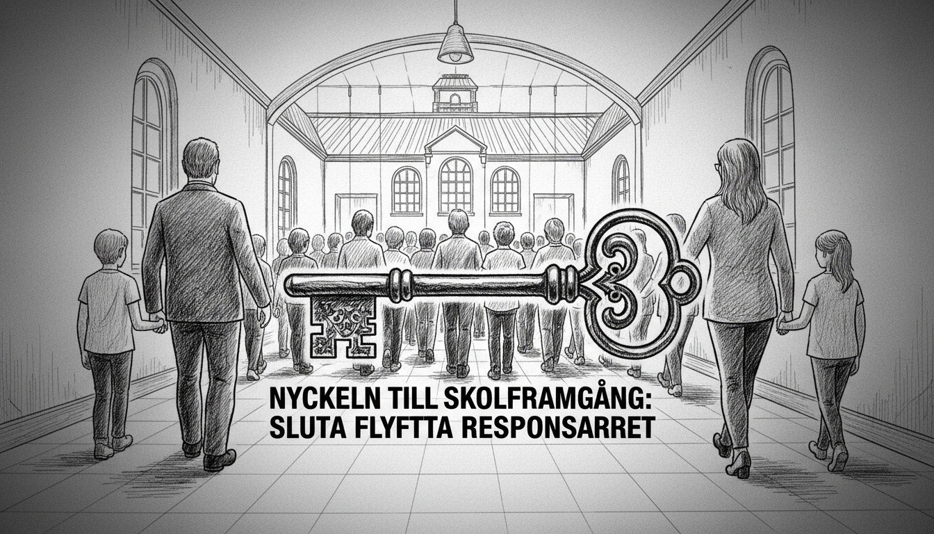 Key to School Success: Stop Shifting Responsibility