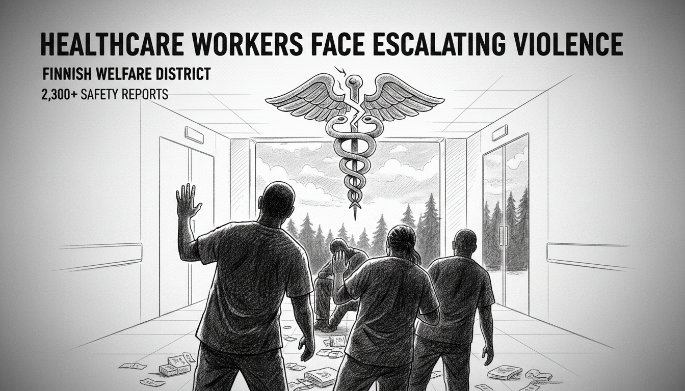 Healthcare Workers Face Escalating Violence in Finnish Welfare District