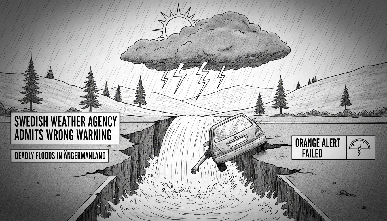 Swedish Weather Agency Admits Wrong Warning Before Deadly Floods