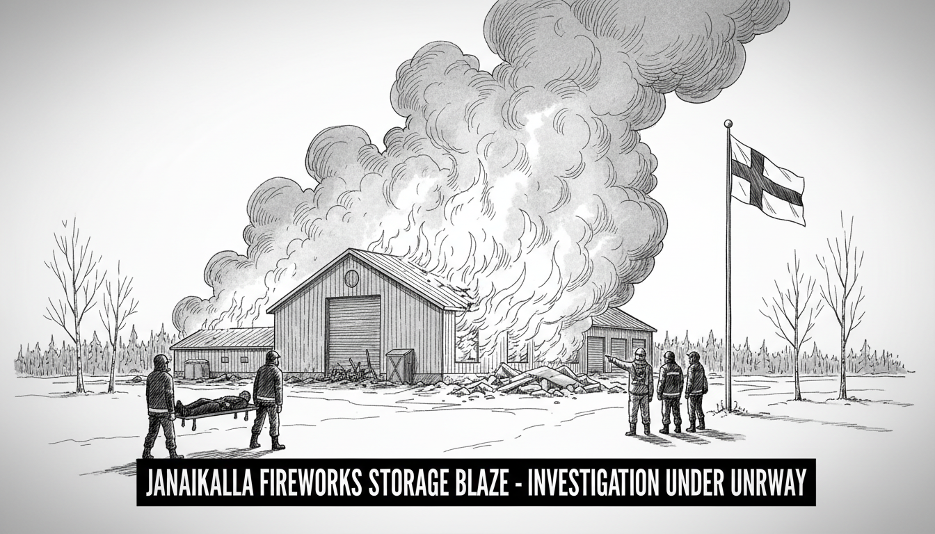 Fireworks Storage Blaze in Janakkala Under Investigation