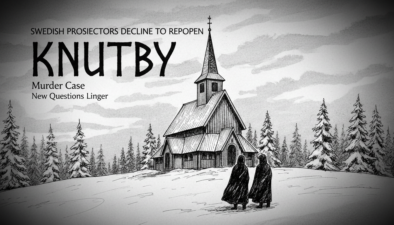 Swedish Prosecutors Decline to Reopen Notorious Knutby Murder Case