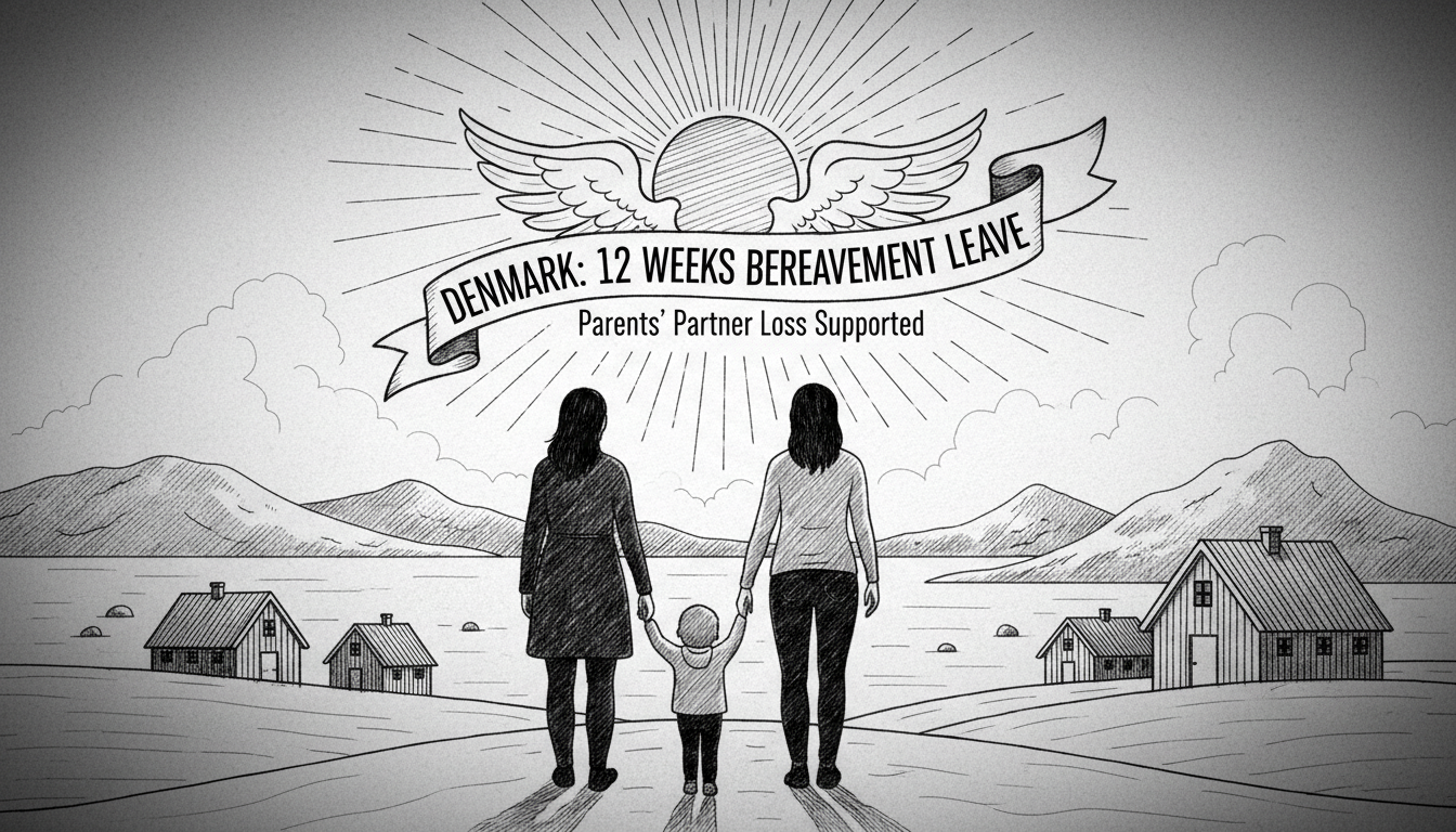 Denmark Grants Bereavement Leave for Parents After Partner's Death