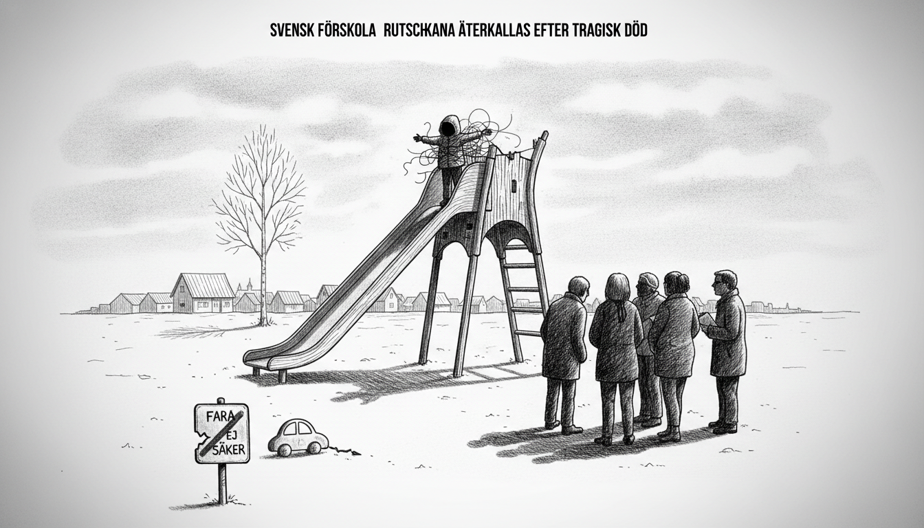 Swedish Preschool Slide Recall After Child's Tragic Death