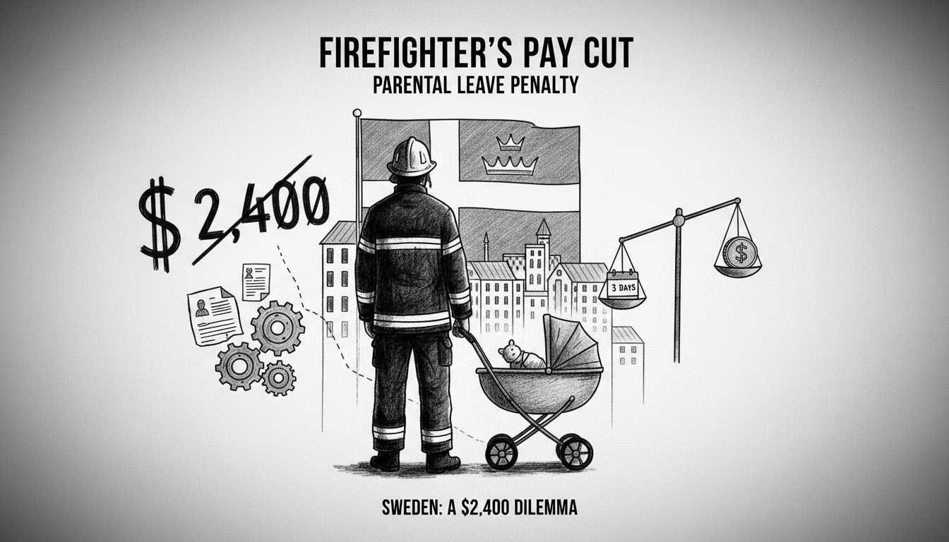 Firefighter's Three-Day Parental Leave Results in $2,400 Pay Cut