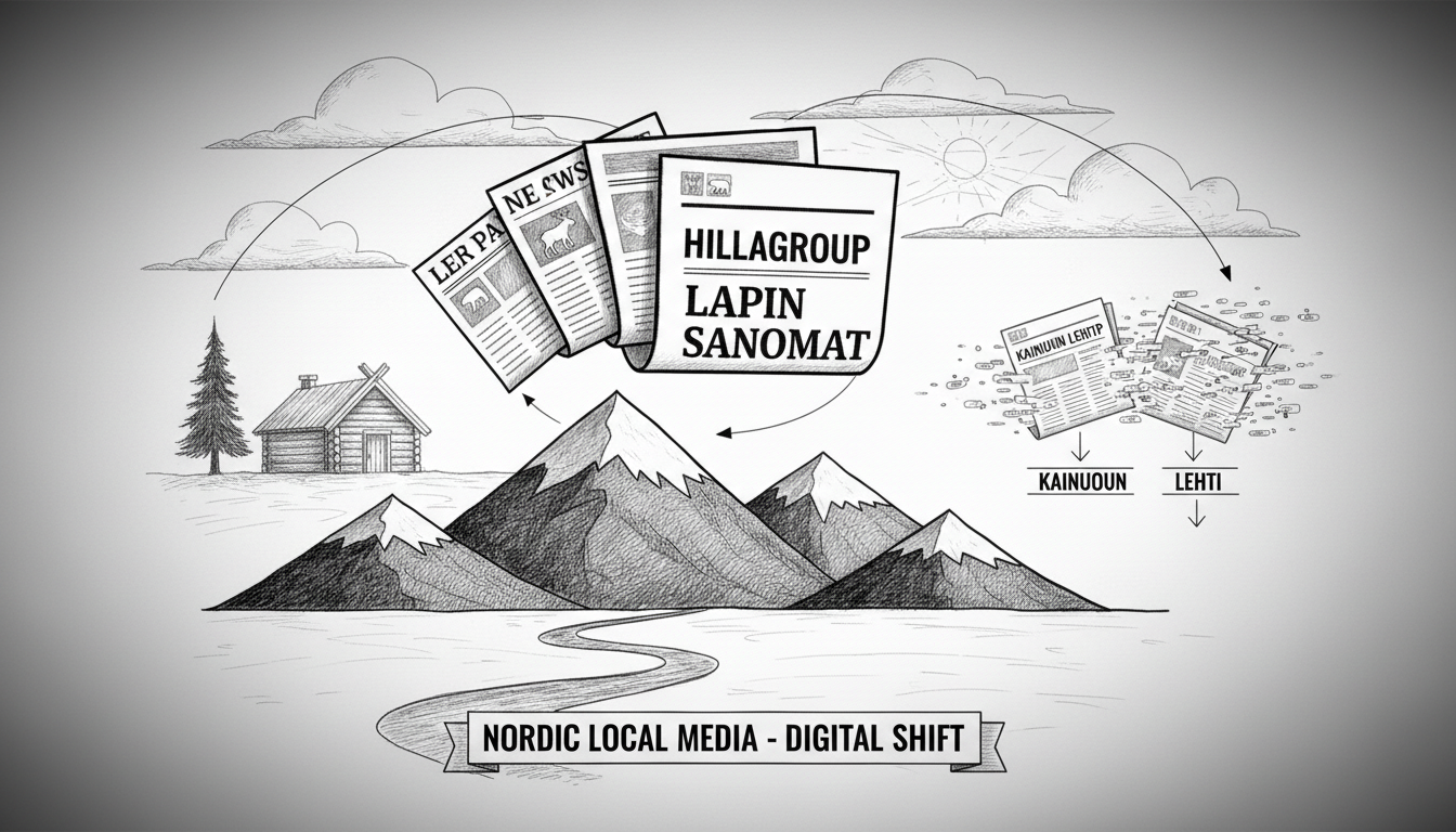 Finnish Media Group Consolidates Lapland Local Newspapers