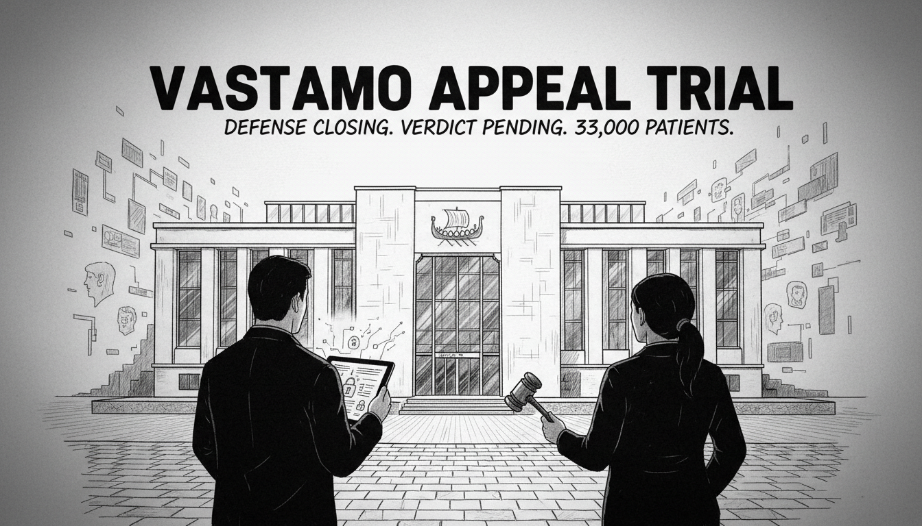 Vastaamo Therapy Center Appeal Trial Concludes with Defense Closing Statement