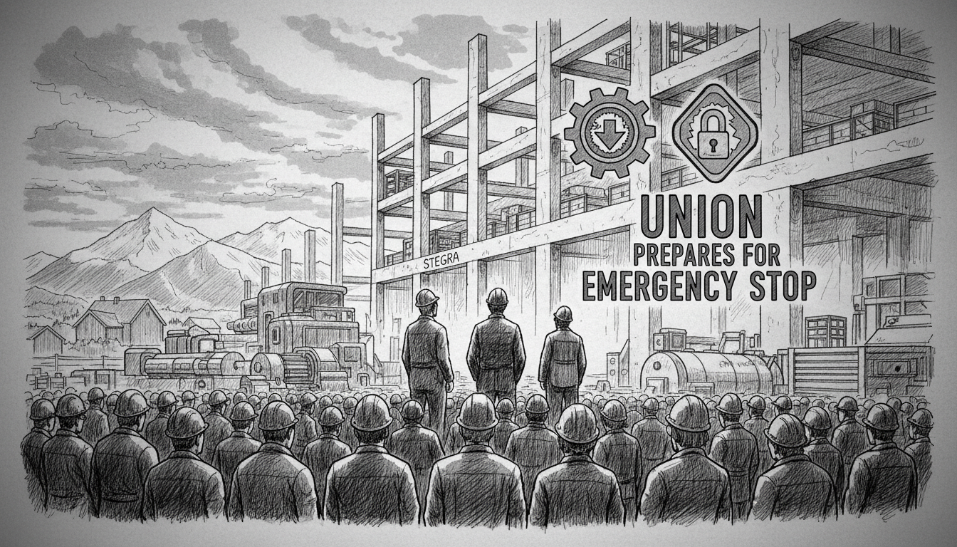 Union Prepares for Emergency Stop at Stegra Construction Site