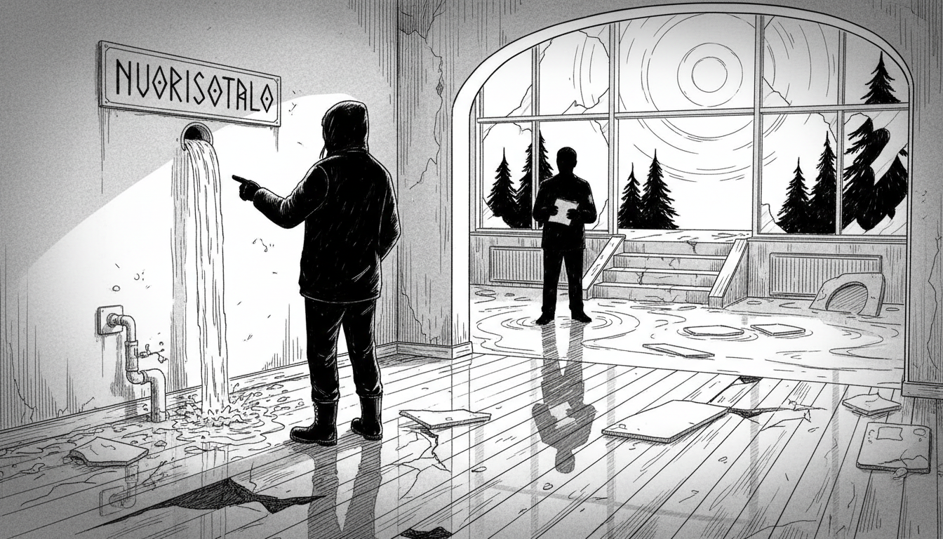 Police Investigate Deliberate Water Damage at Finnish Youth Center