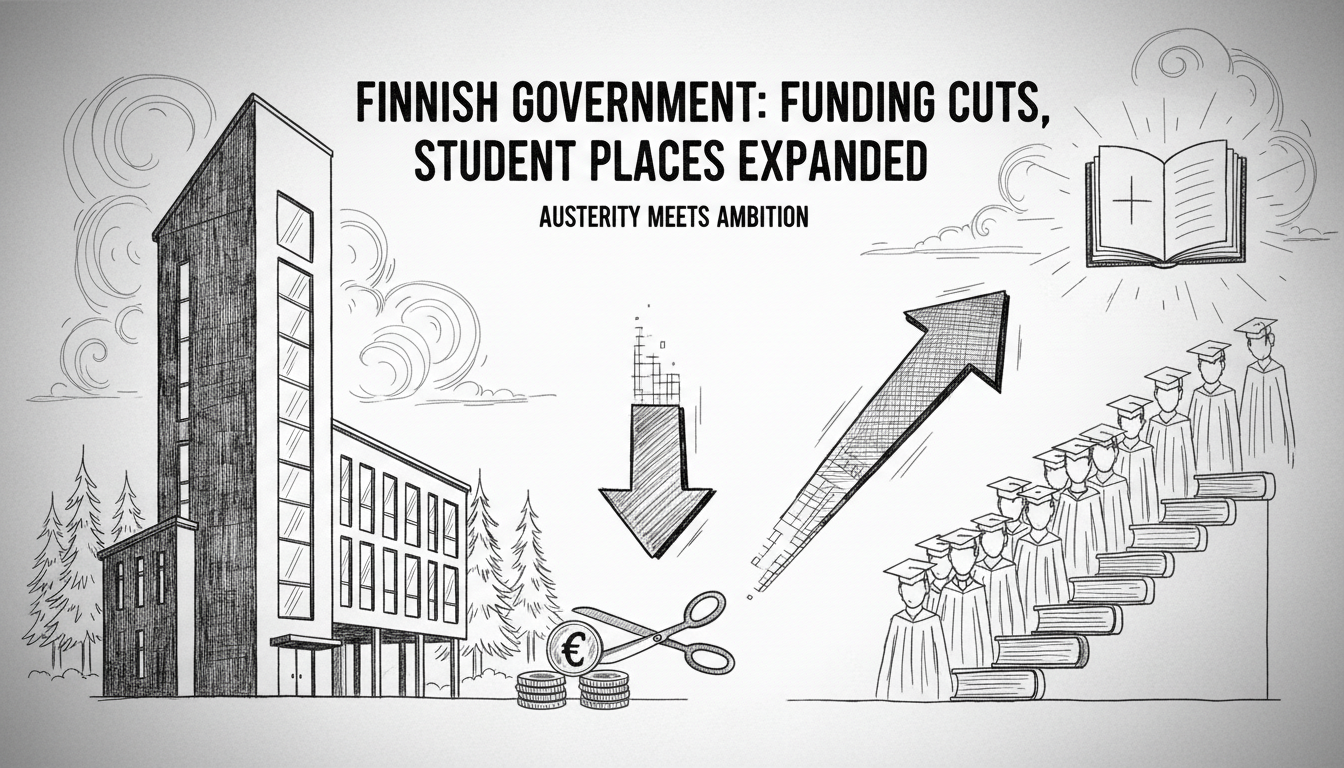 Finnish Government Cuts University Funding While Expanding Student Places