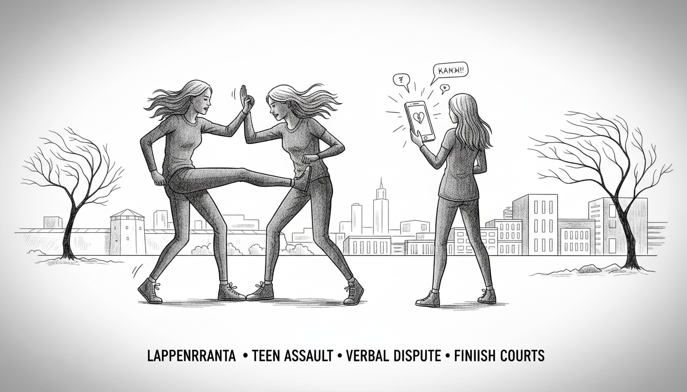 Lappeenranta Teen Girls' Verbal Dispute Leads to Assault Charges