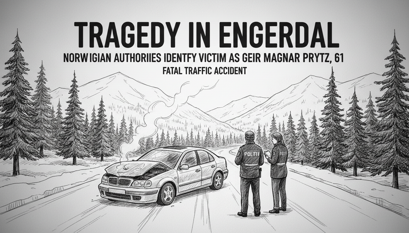 Norwegian Authorities Release Name in Fatal Engerdal Traffic Accident