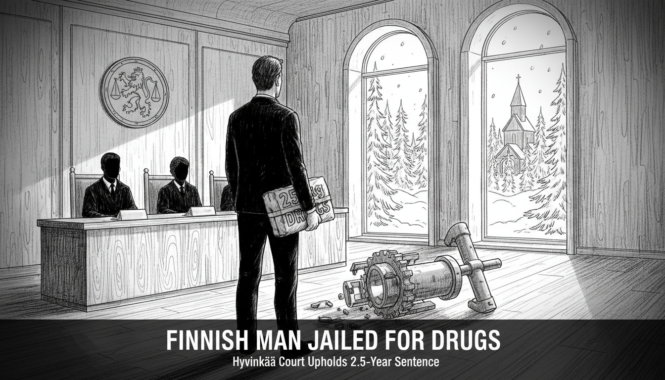 Finnish Man Sentenced for Aiding Serious Drug Crime