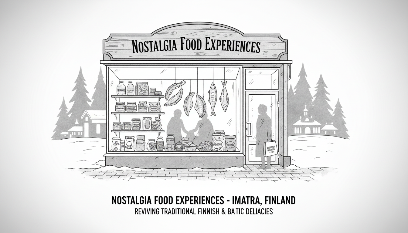 Nostalgic Finnish foods return to Imatra specialty shop