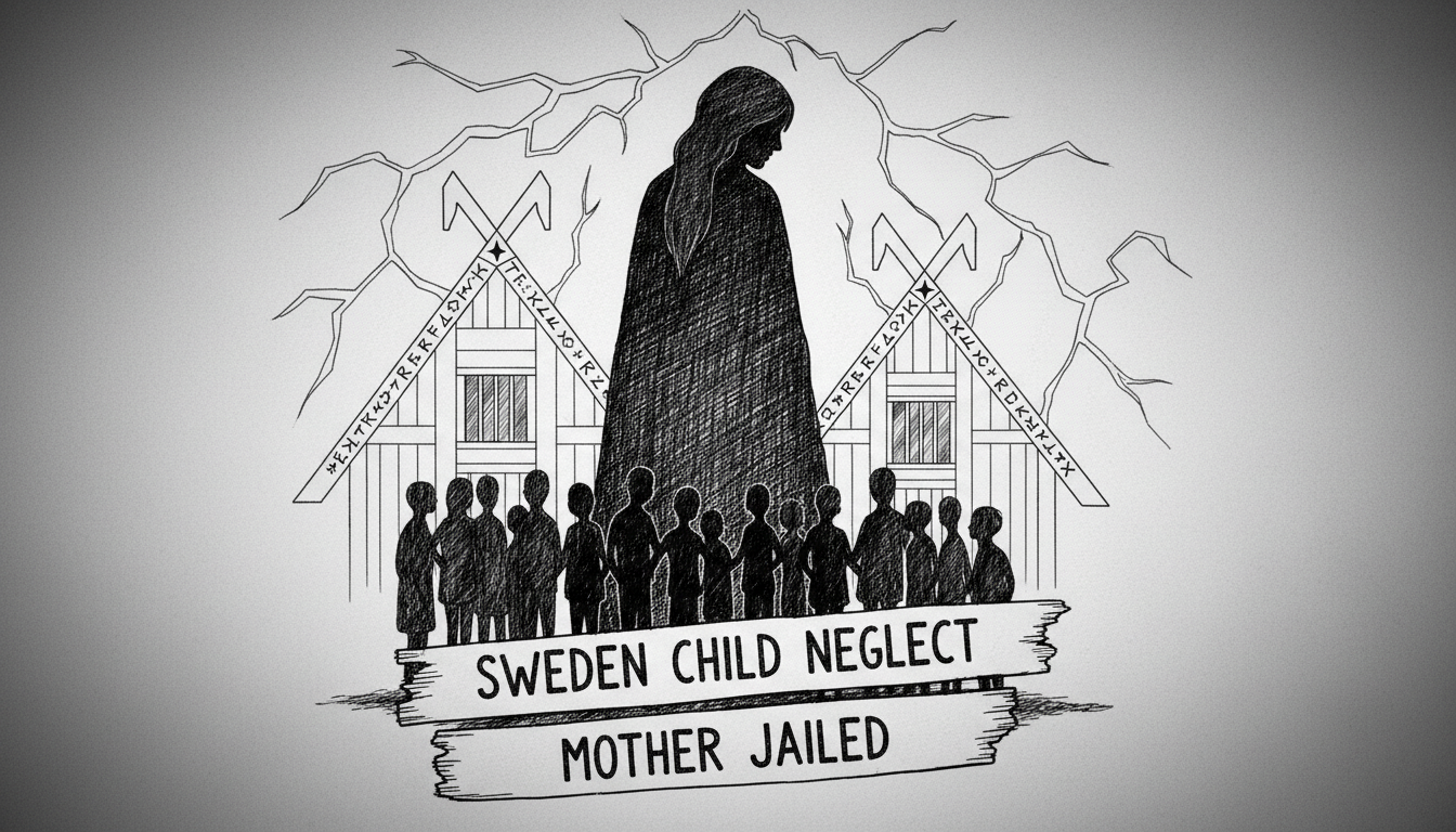 Sweden Child Neglect: Mother Jailed for Isolating 11 Children