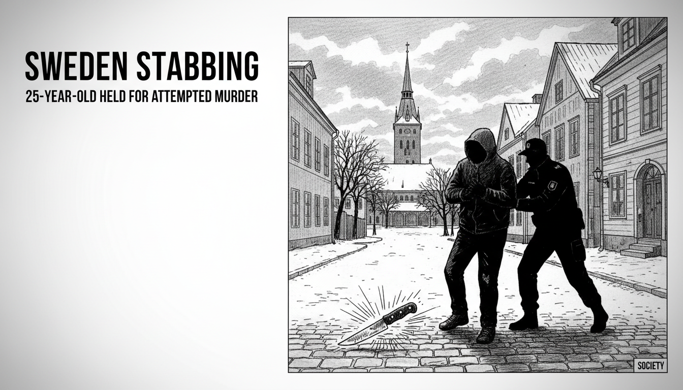 Sweden Stabbing: 25-Year-Old Held for Attempted Murder