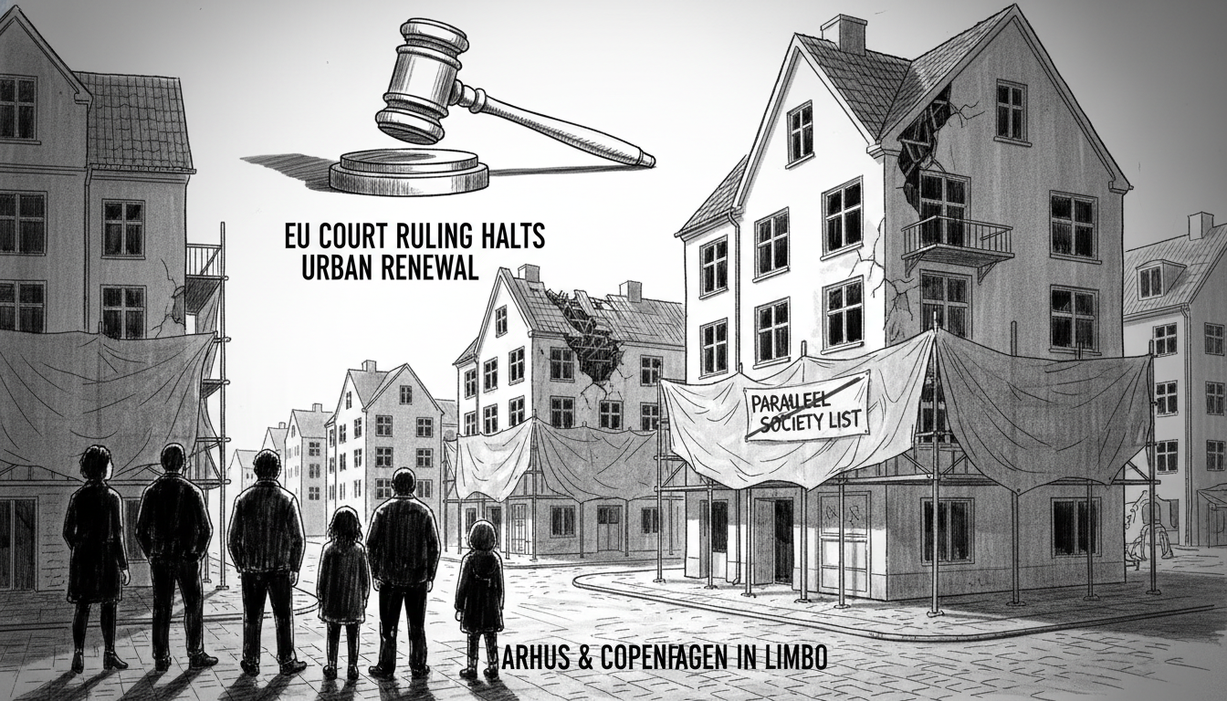 Danish 'Parallel Society' List Faces EU Court Challenge, Halting Major Urban Renewal
